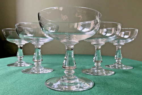 Coupes champagne cristal - champagne,