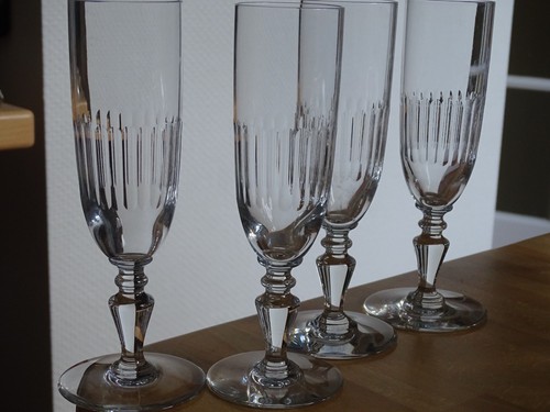 Baccarat flutes champagne - baccarat,