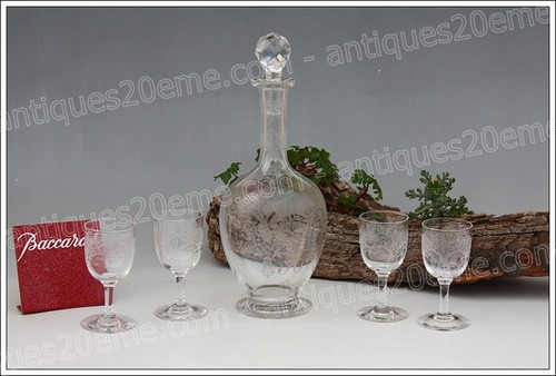 Service liqueur cristal - à, en