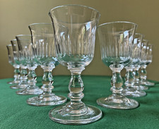 9 verres Baccarat forme Tulipe