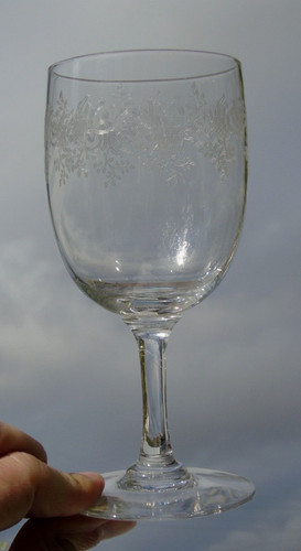 Baccarat verre eau en - verre, à