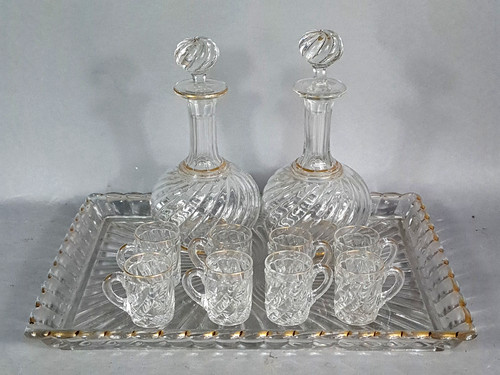 Baccarat service liqueur 8 - baccarat:,