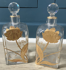 Belle Paire de Carafes Cristal