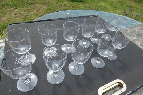 Lot verres cristal - lot, de