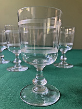 Lot de 4 verres Baccarat