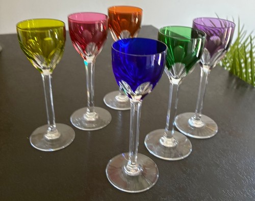Verres liqueurs en - verres, à