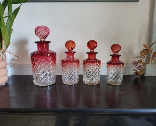Série flacons en cristal - série,
