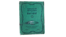 Rare catalogue baccarat - catalogue,