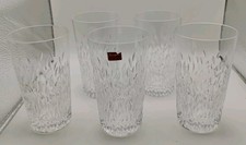 5 Verres en Cristal de