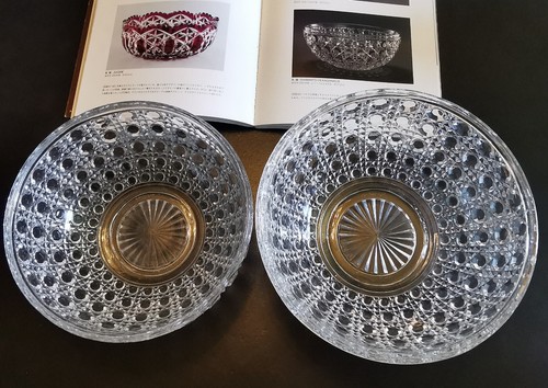 Baccarat grandes coupes 1880 - coupes,