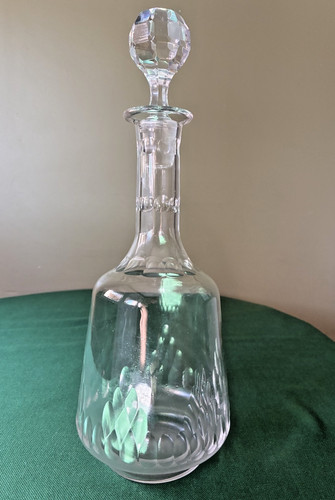 Ancienne carafe cristal - carafe, en