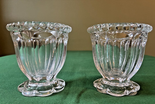 Petits pots cristal - 2, en