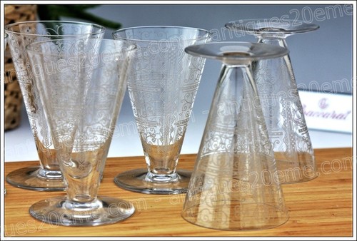 Set verres vin 3 - 5, à