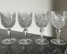 Rare Lot de 4 Verres En