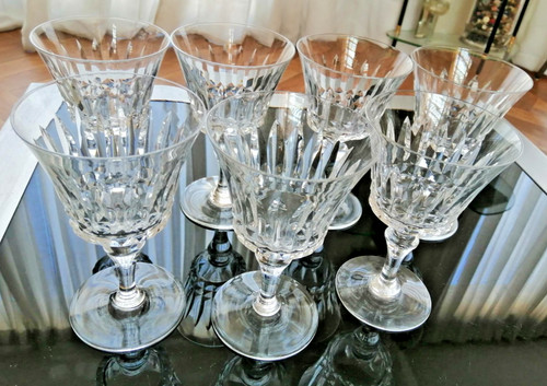 Lot sept verres eau - de, à
